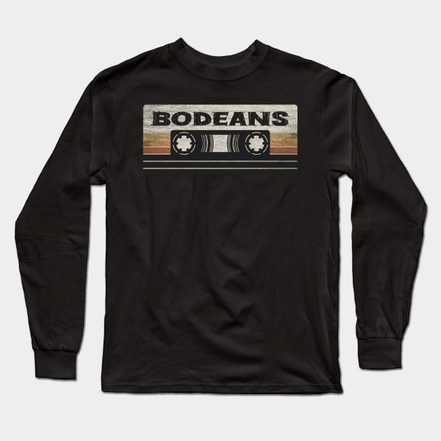 BoDeans Mix Tape Long Sleeve T-Shirt by getinsideart